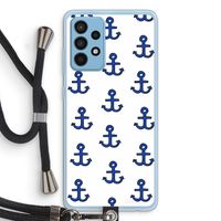 Ankers: Samsung Galaxy A52 Transparant Hoesje met koord Ankers: Samsung Galaxy A52 Transparant Hoesje met koord