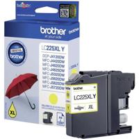 Brother inktcartridge, 1.200 pagina&apos;s, OEM LC-225XLY, geel