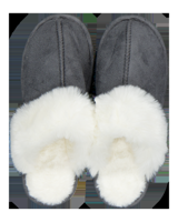 Pantoffels - Grijs Pantoffels - Grijs
