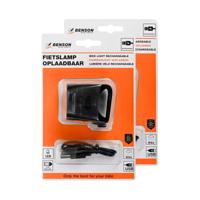 LED fietslamp - 2x - wit - USB oplaadbaar - waterbestendig