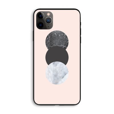 Marmeren cirkels: iPhone 11 Pro Max Biologisch afbreekbaar hoesje