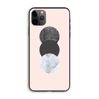 Marmeren cirkels: iPhone 11 Pro Max Biologisch afbreekbaar hoesje