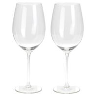 Wijnglazen - 8 stuks - glas - 540 ml