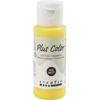 Plus Color acrylverf, primair geel, 60 ml/ 1 fles
