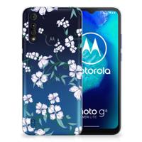 Motorola Moto G8 Power Lite Uniek | TPU Case | Blossom White