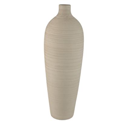 Cavinn Beige matte keramische flesvaas XL