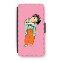 Visknuffel: iPhone 8 Plus Flip Hoesje