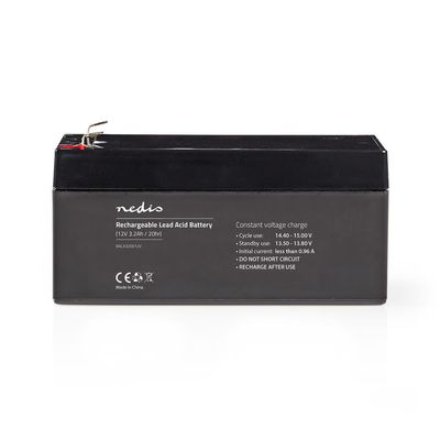 Nedis Oplaadbare Loodaccu | Lead-Acid | 12 V | 3200 mAh | 1 stuks - BALA320012V BALA320012V