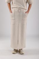 Nukus Maartje Skirt Lurex | Sand/Gold