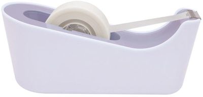 Scotch verzwaarde plakbandafroller inclusief 1 rol Scotch magic tape, lavendelpaars