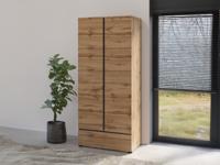 Kast CROSSAIR 2 deuren 1 lade wotan eik
