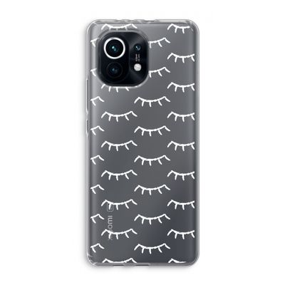Wimpers: Xiaomi Mi 11 Transparant Hoesje