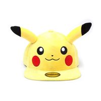 Pokémon Plush Snapback Cap Embarrassed Pikachu Pokémon Plush Snapback Cap Embarrassed Pikachu
