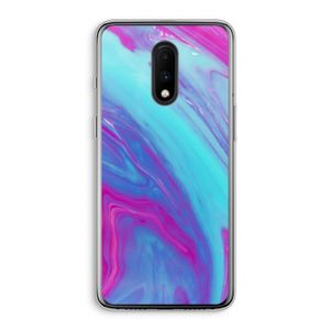 Zweverige regenboog: OnePlus 7 Transparant Hoesje