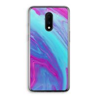 Zweverige regenboog: OnePlus 7 Transparant Hoesje
