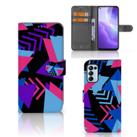 OPPO Find X3 Lite Book Case Funky Triangle