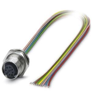 Phoenix Contact 1542732 Sensor/actuator inbouwconnector M12 Aantal polen (sensoren): 8 Bus, inbouw 0.50 m 1 stuk(s)