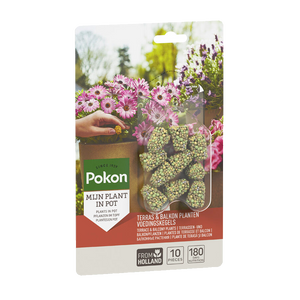 Pokon Pokon Terras & Balkon Voedingskegels - 10 stuks