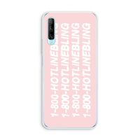 Hotline bling pink: Huawei P Smart Pro Transparant Hoesje