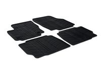 Rubbermatten passend voor Ford Mondeo 5 deurs 2011-2014 (T-Design 4-delig + montageclips) GL0274