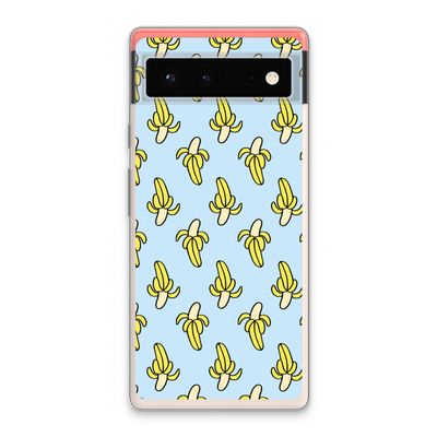 Bananas: Google Pixel 6 Transparant Hoesje