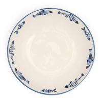 Riviera Maison - Como Catch Pasta Plate - Blauw | White - thumbnail