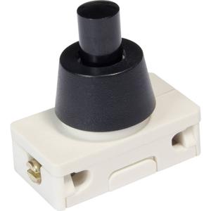 interBär 3030-277.02 Drukschakelaar 250 V/AC 2 A 1x uit/aan Continu (l x b) 25 mm x 14 mm 1 stuk(s)