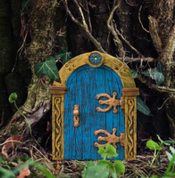 Miniatuur Blauwe Sprookjes Deur - tuin&buiten - Spiritueelboek.nl - thumbnail