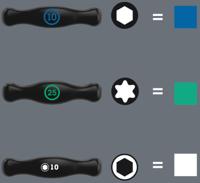 Wera schroevendraaier set "bicycle set 6" set screwdriver s400 ,bicycle set 6,10 pcs