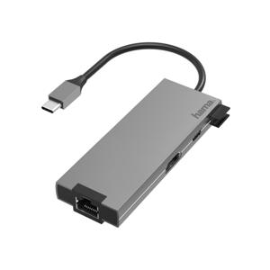 Hama USB-C-hub Multiport 5-poorts 2x USB-A USB-C HDMI™ LAN/ethernet