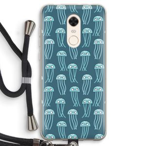 Kwallie: Xiaomi Redmi 5 Transparant Hoesje met koord