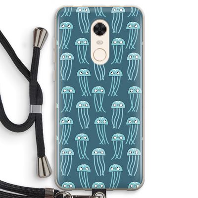 Kwallie: Xiaomi Redmi 5 Transparant Hoesje met koord