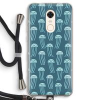 Kwallie: Xiaomi Redmi 5 Transparant Hoesje met koord