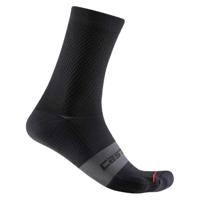 Castelli Espresso 15 fietsokken zwart unisex S-M