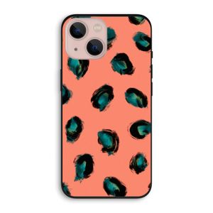 Pink Cheetah: iPhone 13 Biologisch afbreekbaar hoesje