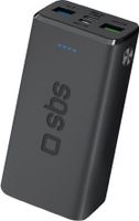 SBS Multipoort Powerbank SBS 10.000 mAh 18 Watt