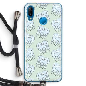 Octopussen: Huawei P20 Lite Transparant Hoesje met koord