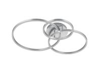Trio PlafonnièreWinona 3-rings RVS - 670810607