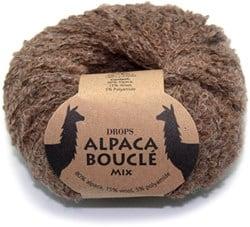 Drops Alpaca Bouclé Mix 602 Bruin