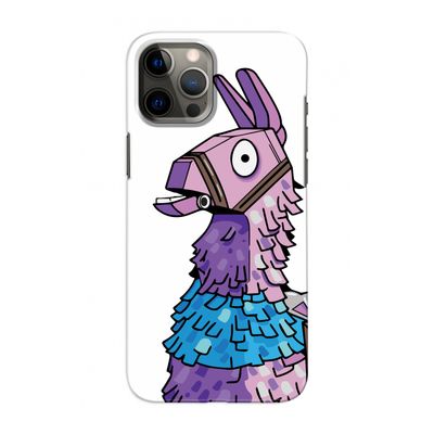 Lama: Volledig geprint iPhone 12 Hoesje