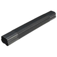 Airco Flexibele Goot - Lengte 500mm - Antraciet