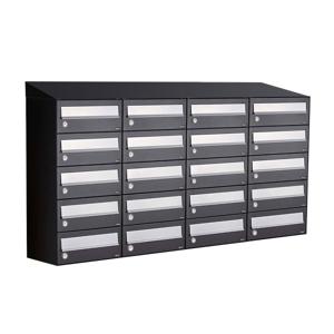 Allux Hive Set 4-Breed, 5-Hoog Met Dak Zwart - 40030070_4x5d