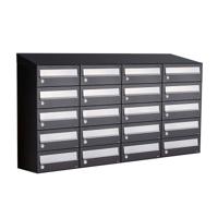 Allux Hive Set 4-Breed, 5-Hoog Met Dak Zwart - 40030070_4x5d