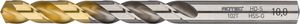 Rotec HSS-G spiraalboor, DIN 338, type HD-S, TiN-top, ø6,3 - 10 stuk(s) - 102.0630T