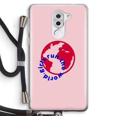 Run The World: Honor 6X Transparant Hoesje met koord