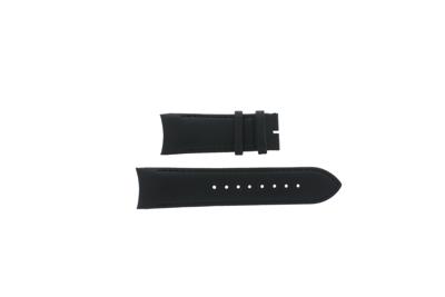 Horlogeband Dolce & Gabbana DW0267 Leder Zwart 24mm
