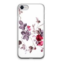 Mooie bloemen: iPhone 8 Transparant Hoesje
