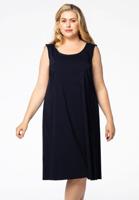 Yoek Jurk A-line STRETCH | Blauw | Maat 42/44 Yoek Jurk A-line STRETCH | Blauw | Maat 42/44