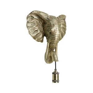 Light & Living - Wandlamp ELEPHANT - 35x13x36cm - Goud