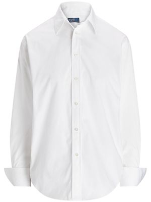 Polo Ralph Lauren chemise en coton à manches longues - Blanc